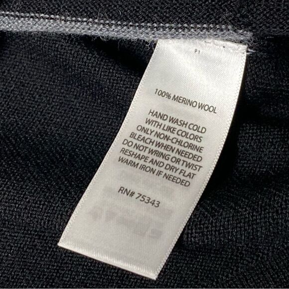 Cynthia Rowley 100% Extra Fine Merino Wool 3/4 Sleeve Sweater Dress Womens Small - Picture 2 of 16